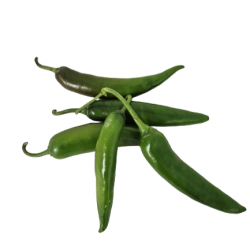 Chile cayenne verde (bandeja)